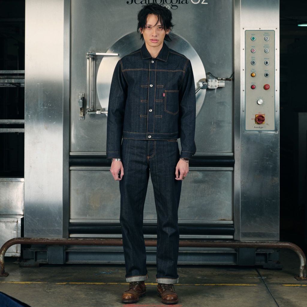 [VNRDxCOPPER] Type I - KURABO 13.5 Oz - Prime Blue - Raw Selvedge Denim Jacket