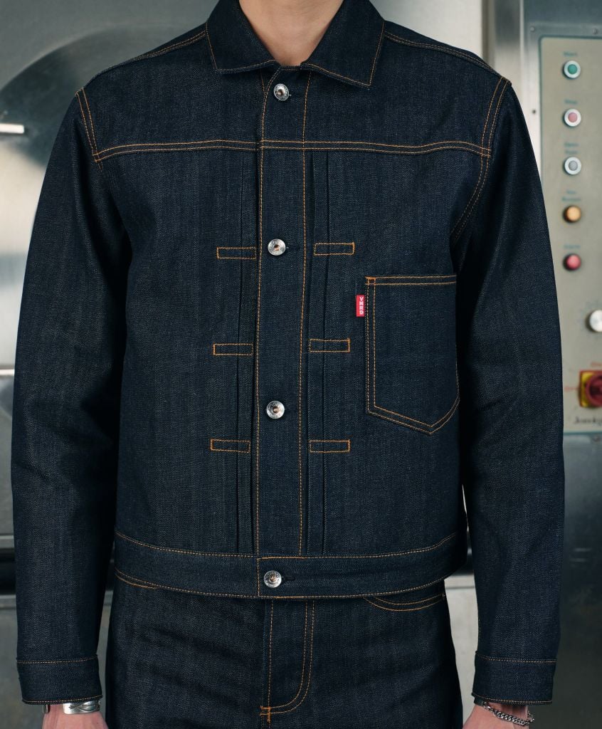 [VNRDxCOPPER] Type I - KURABO 13.5 Oz - Prime Blue - Raw Selvedge Denim Jacket