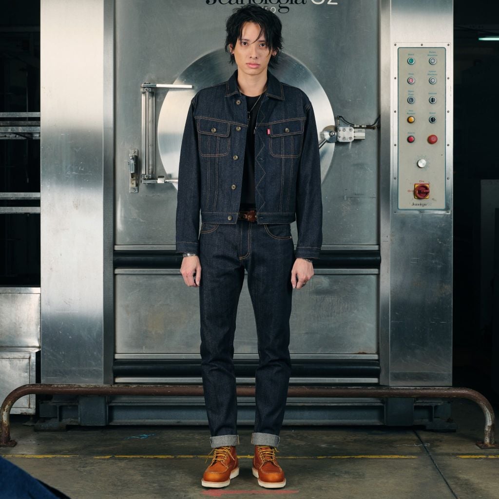 [VNRDxCOPPER] OG Slim - KURABO 13.5 Oz - Prime Blue - Raw Selvedge Denim Pants