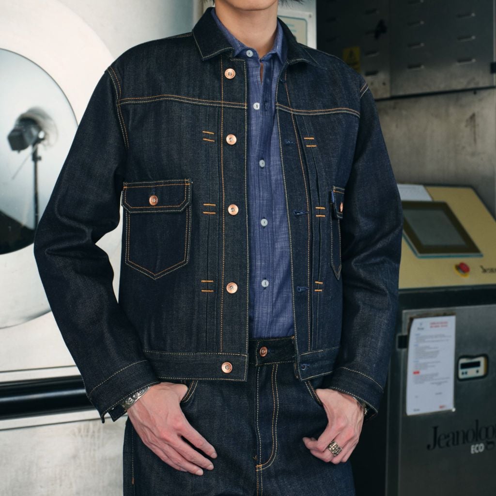 Type II - KURABO 13.5 Oz - Prime Blue - Raw Selvedge Denim Jacket