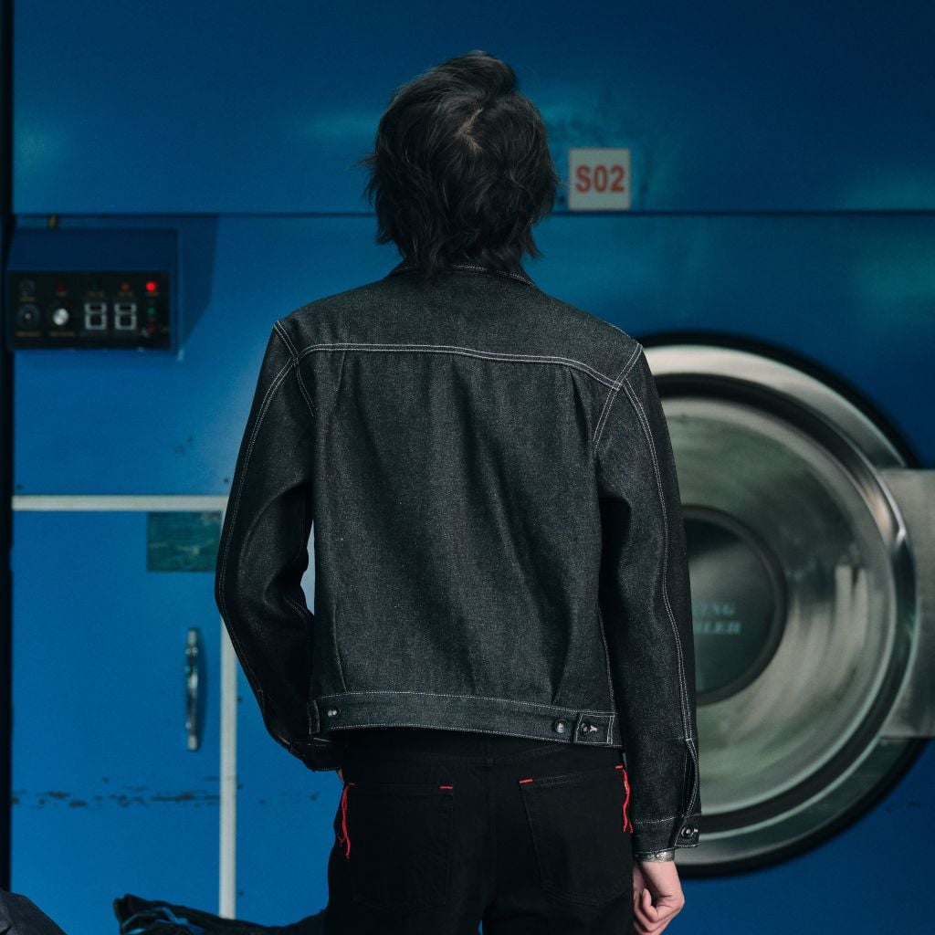 Type II - 12 Oz - Black - Raw Denim Jacket