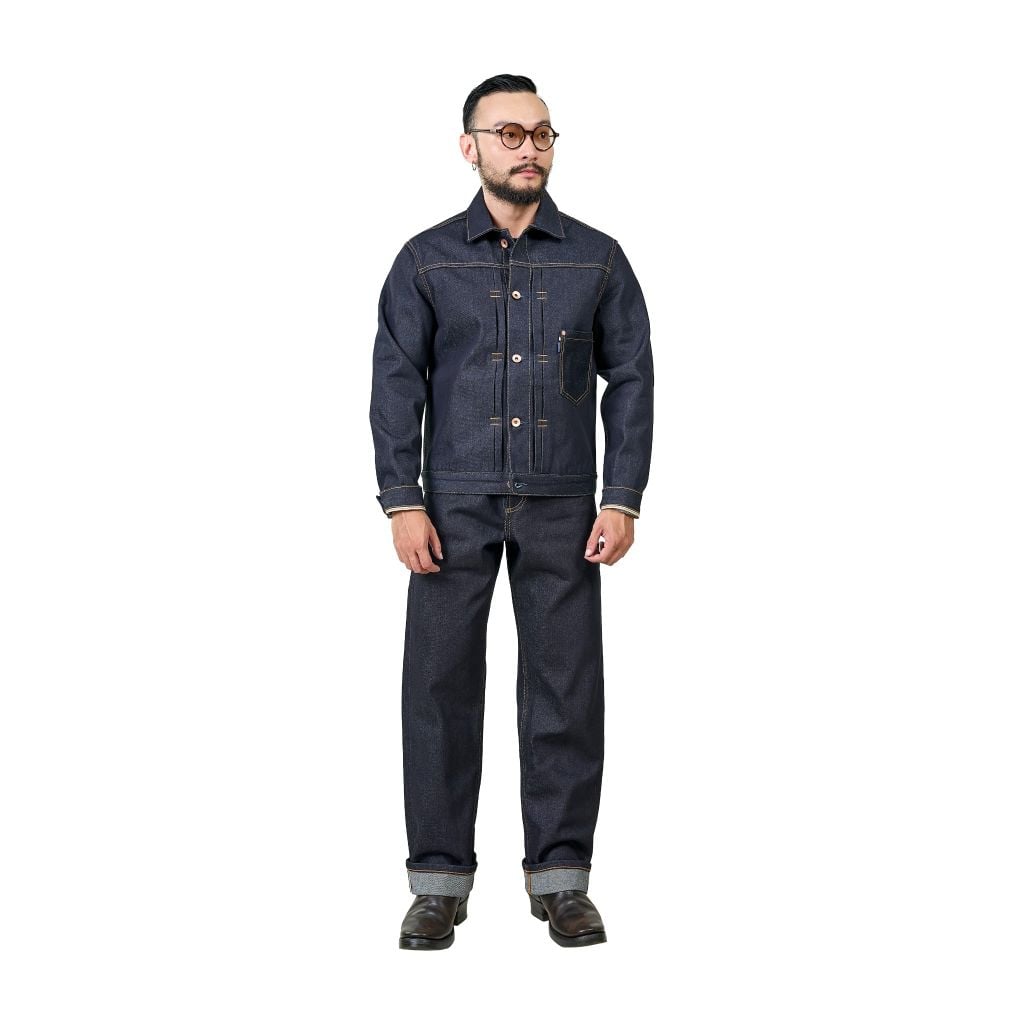 Relax - 14.5 Oz - Diamond Blue - Raw Selvedge Denim Pants