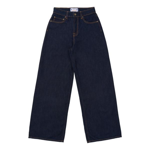  [QUẦN NỮ] Relax – 10 Oz - Indigo - Rinse Washed Denim Women’s Pants 