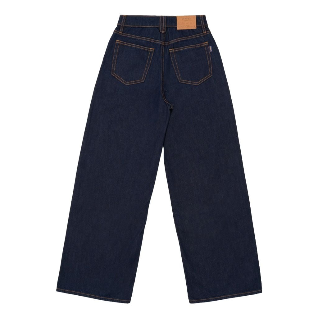 [QUẦN NỮ] Relax – 10 Oz - Indigo - Rinse Washed Denim Women’s Pants