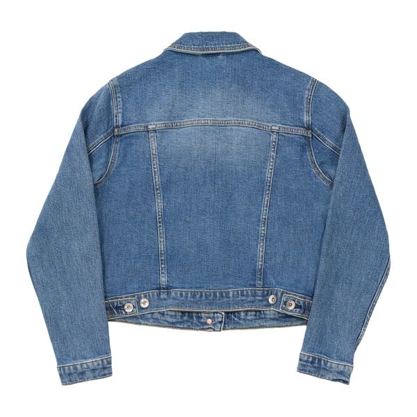  [ÁO KHOÁC NỮ] Type III Trucker – 12 Oz - Light Blue - Washed Denim Women’s Jacket 