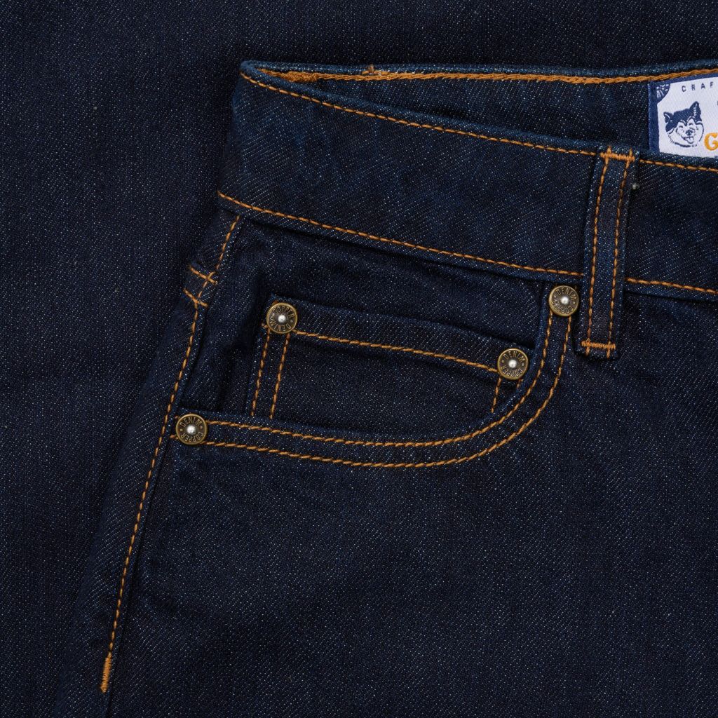 [QUẦN NỮ] Relax – 10 Oz - Indigo - Rinse Washed Denim Women’s Pants