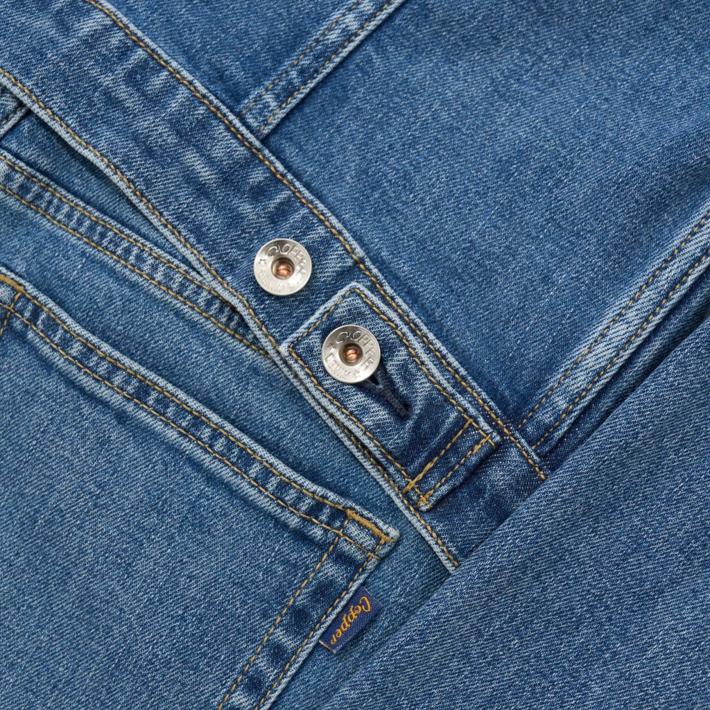 [ÁO KHOÁC NỮ] Type III Trucker – 12 Oz - Light Blue - Washed Denim Women’s Jacket