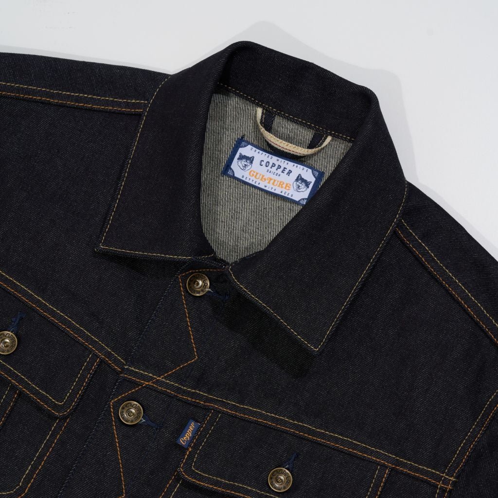 Type III Trucker - 14.5 Oz - Diamond Blue - Raw Selvedge Denim Jacket