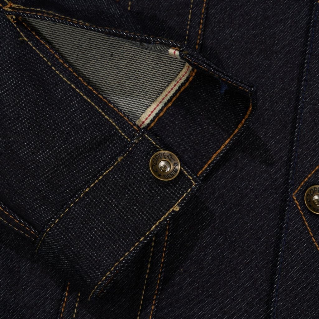 Type III Trucker - 14.5 Oz - Diamond Blue - Raw Selvedge Denim Jacket