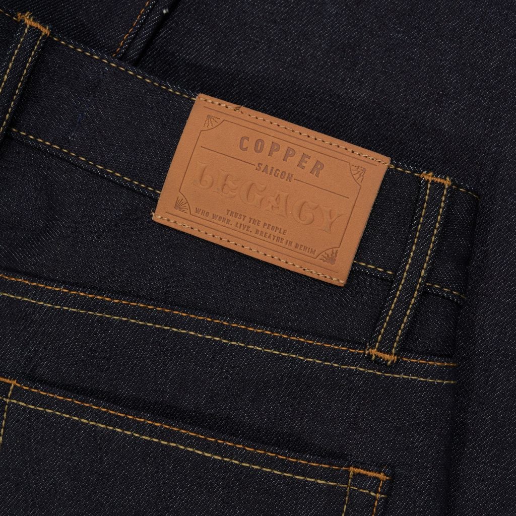 Relax - 14.5 Oz - Diamond Blue - Raw Selvedge Denim Pants