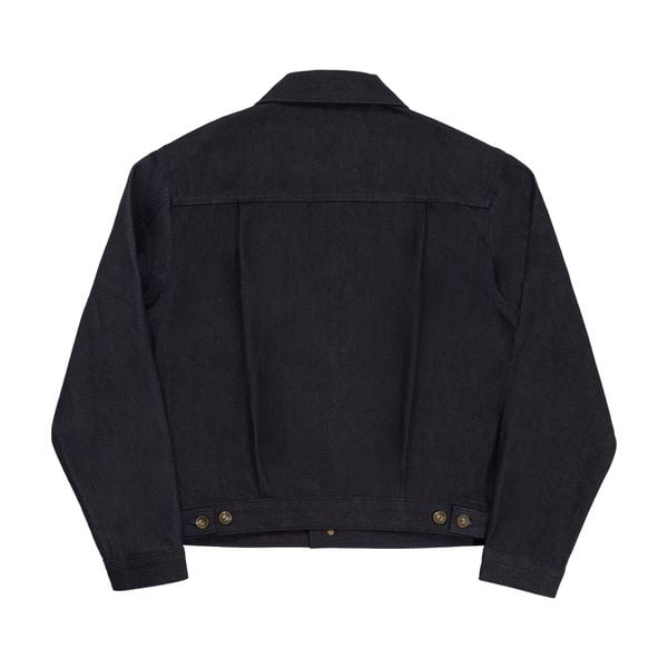  Type II - 14.5 Oz - Diamond Blue / Navy sewing thread - Raw Selvedge Denim Jacket 