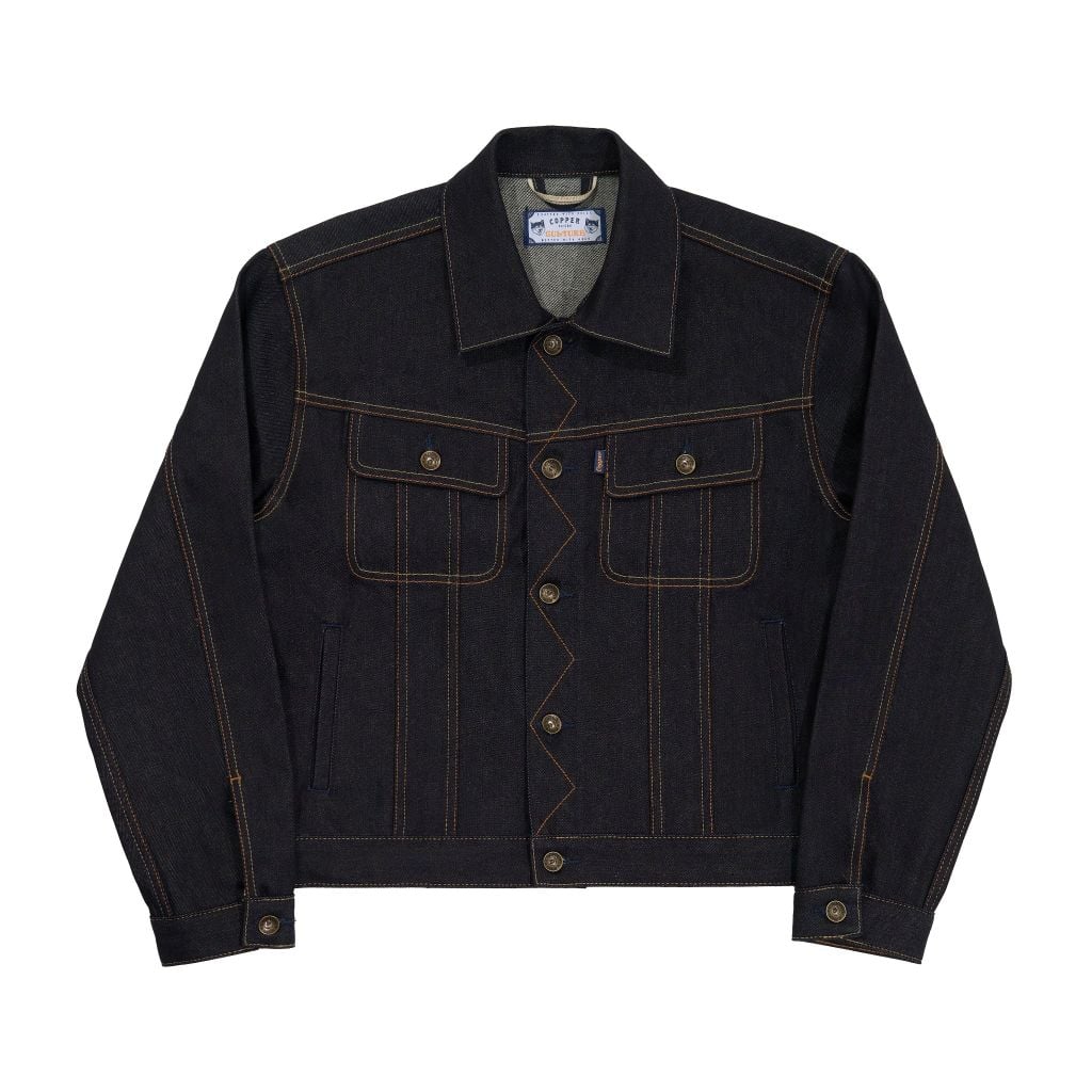 Type III Trucker - 14.5 Oz - Diamond Blue - Raw Selvedge Denim Jacket