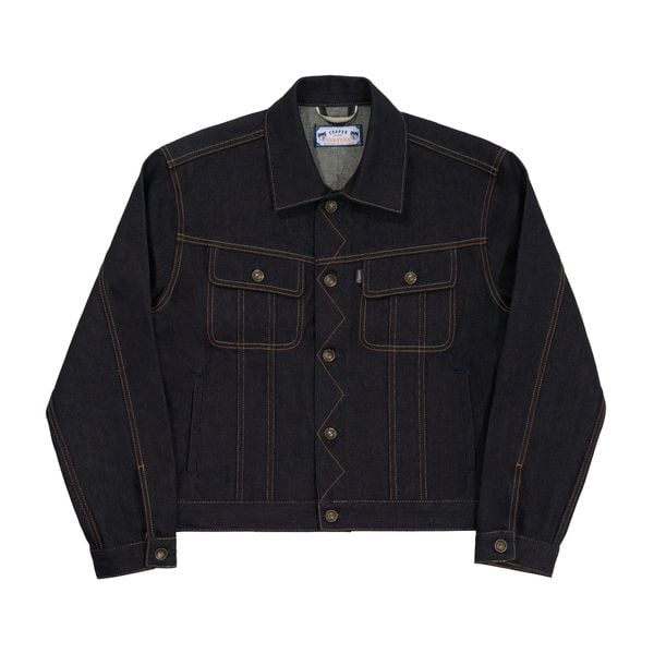  Type III Trucker - 14.5 Oz - Diamond Blue - Raw Selvedge Denim Jacket 