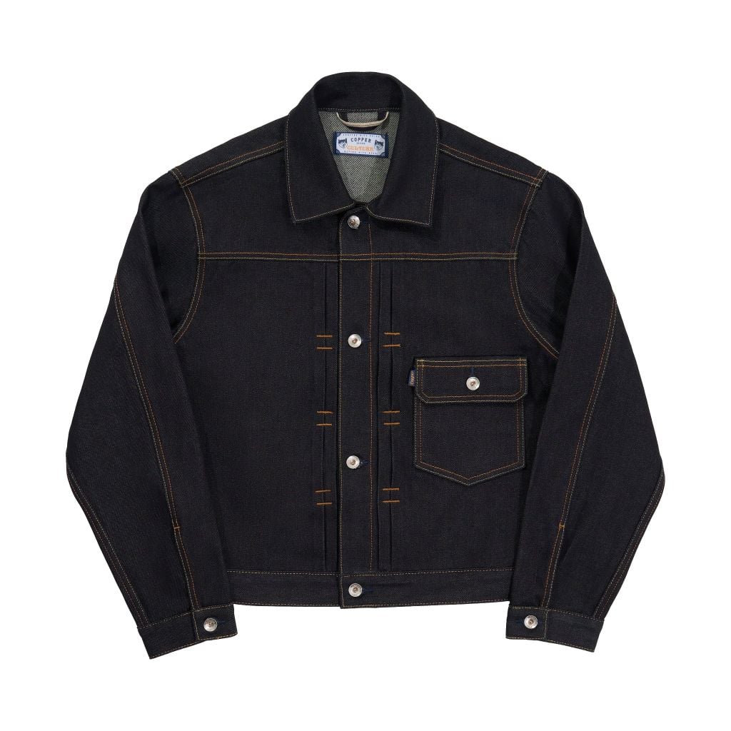 Type I - 14.5 Oz - Diamond Blue - Raw Selvedge Denim Jacket