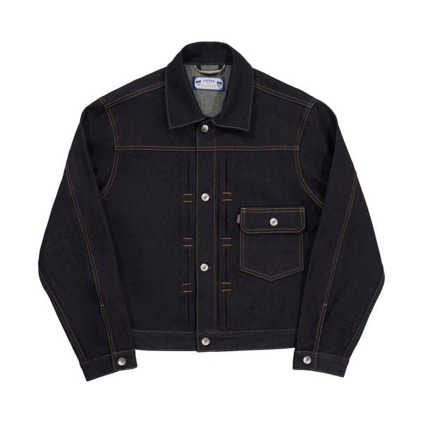  Type I - 14.5 Oz - Diamond Blue - Raw Selvedge Denim Jacket 