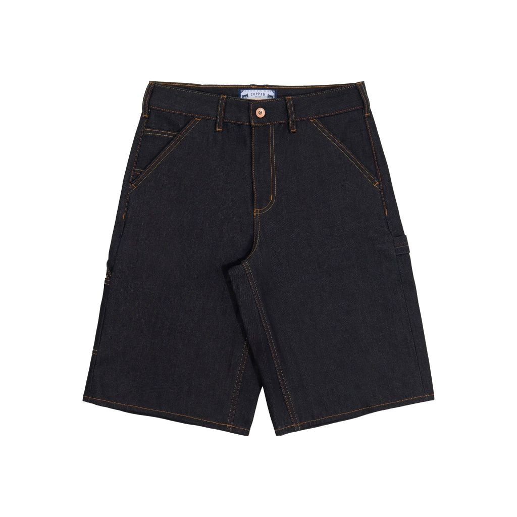 Work Short - 14.5 Oz - Diamond Blue - Raw Selvedge Denim Pants