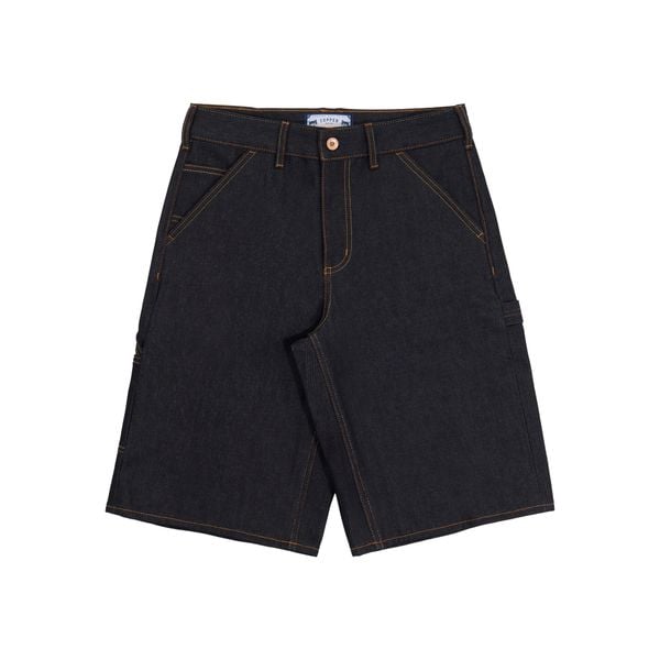  Work Short - 14.5 Oz - Diamond Blue - Raw Selvedge Denim Pants 