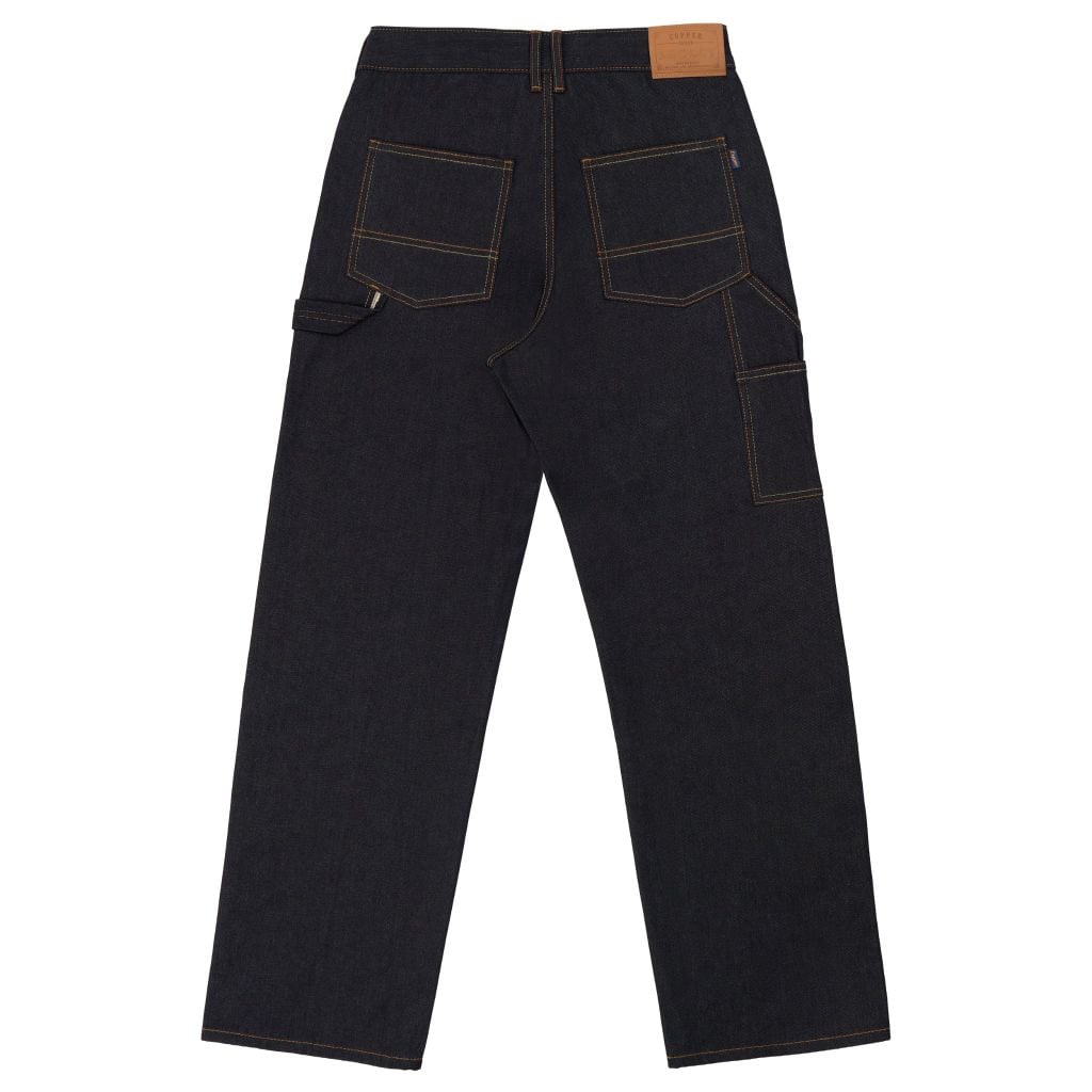 Relax - 14.5 Oz - Diamond Blue - Raw Selvedge Denim Work Pants