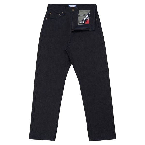  Straight - 14.5 Oz - Diamond Blue - Raw Selvedge Denim Pants 