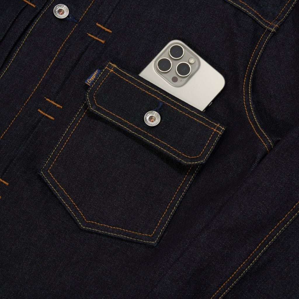 Type I - 14.5 Oz - Diamond Blue - Raw Selvedge Denim Jacket