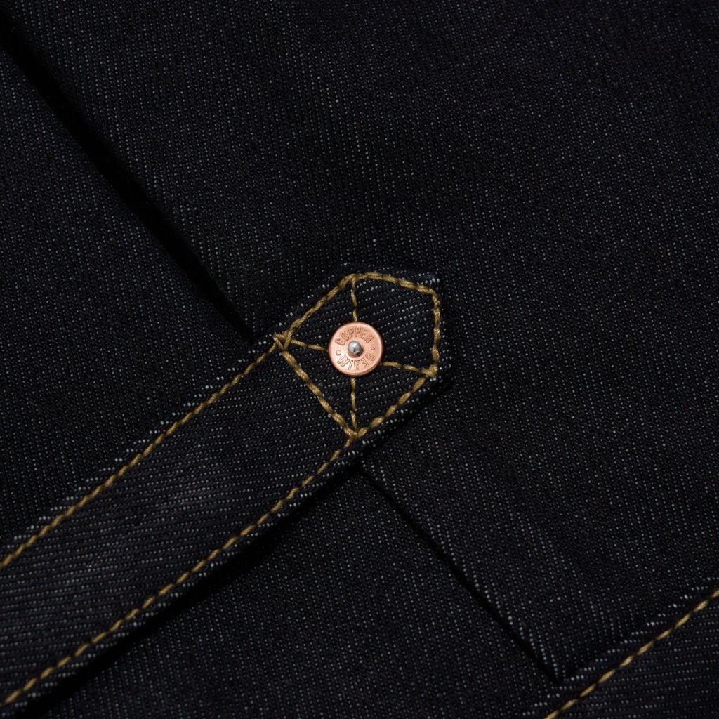 Type I - 14.5 Oz - Diamond Blue - Raw Selvedge Denim Jacket