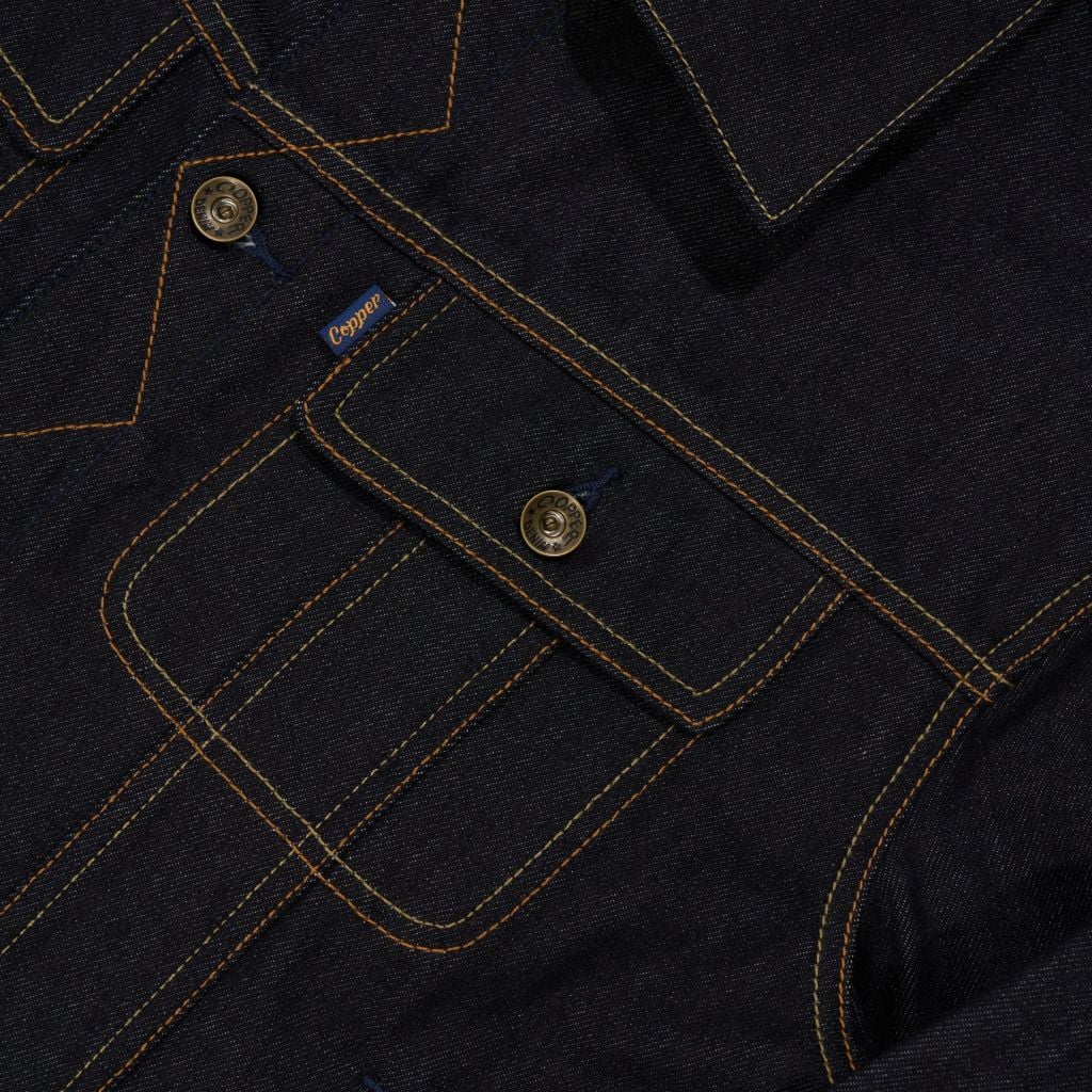 Type III Trucker - 14.5 Oz - Diamond Blue - Raw Selvedge Denim Jacket