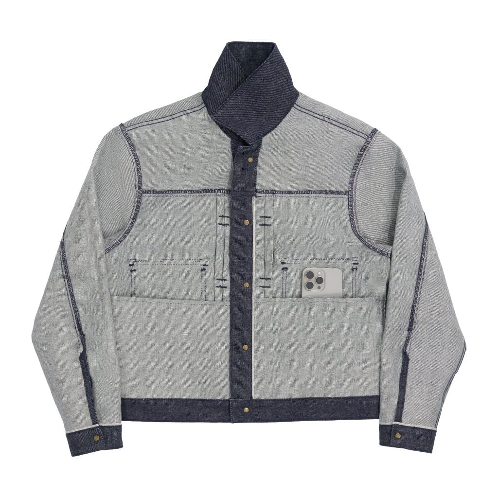Type II  - 14 Oz - Awaji – Raw Pink Selvedge Denim Jacket