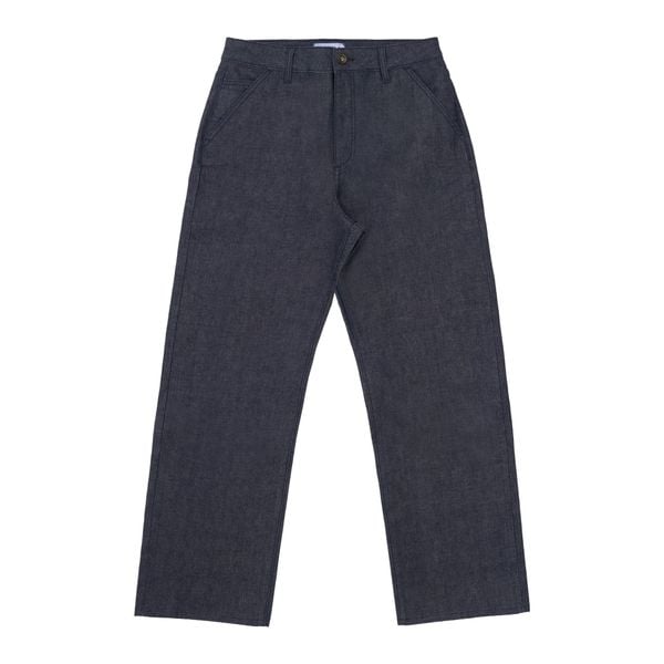  Relax  - 14 Oz - Awaji – Raw Pink Selvedge Denim Pants - TÚI XÉO 