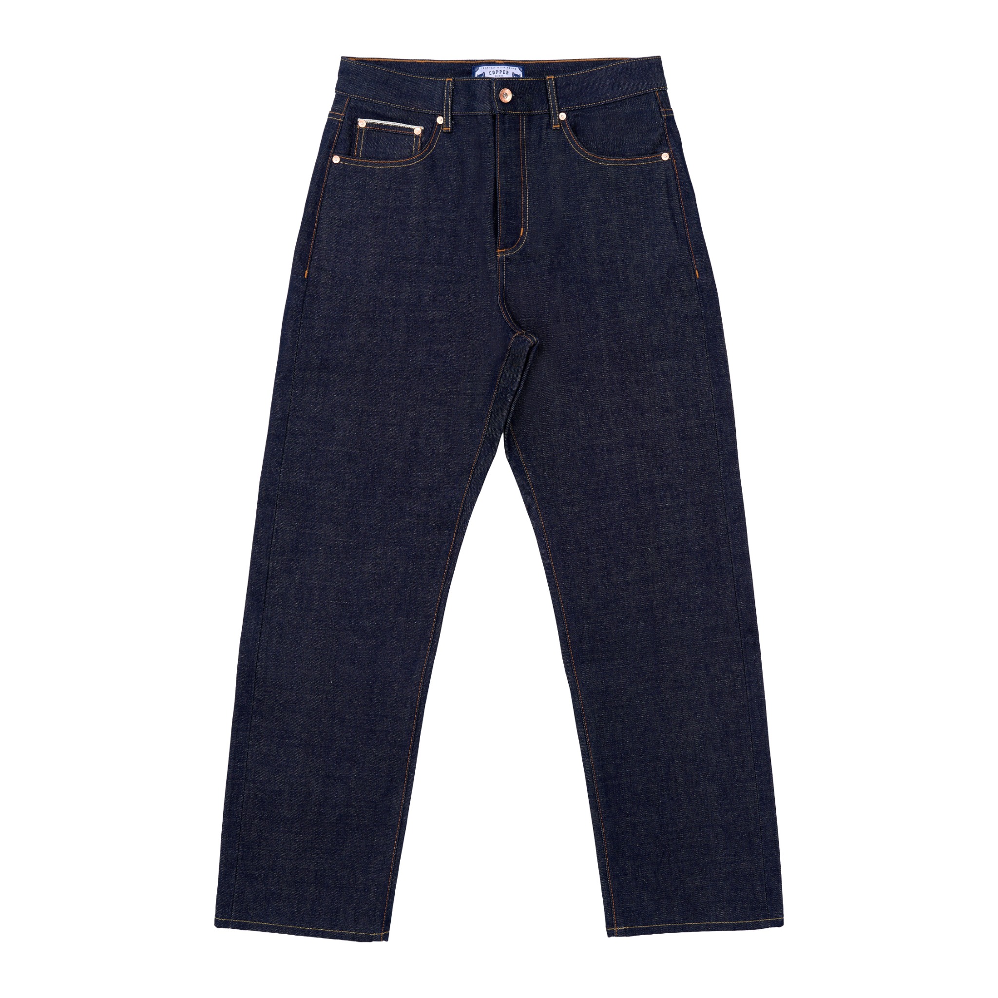 Copper Denim Straight - 14 Oz