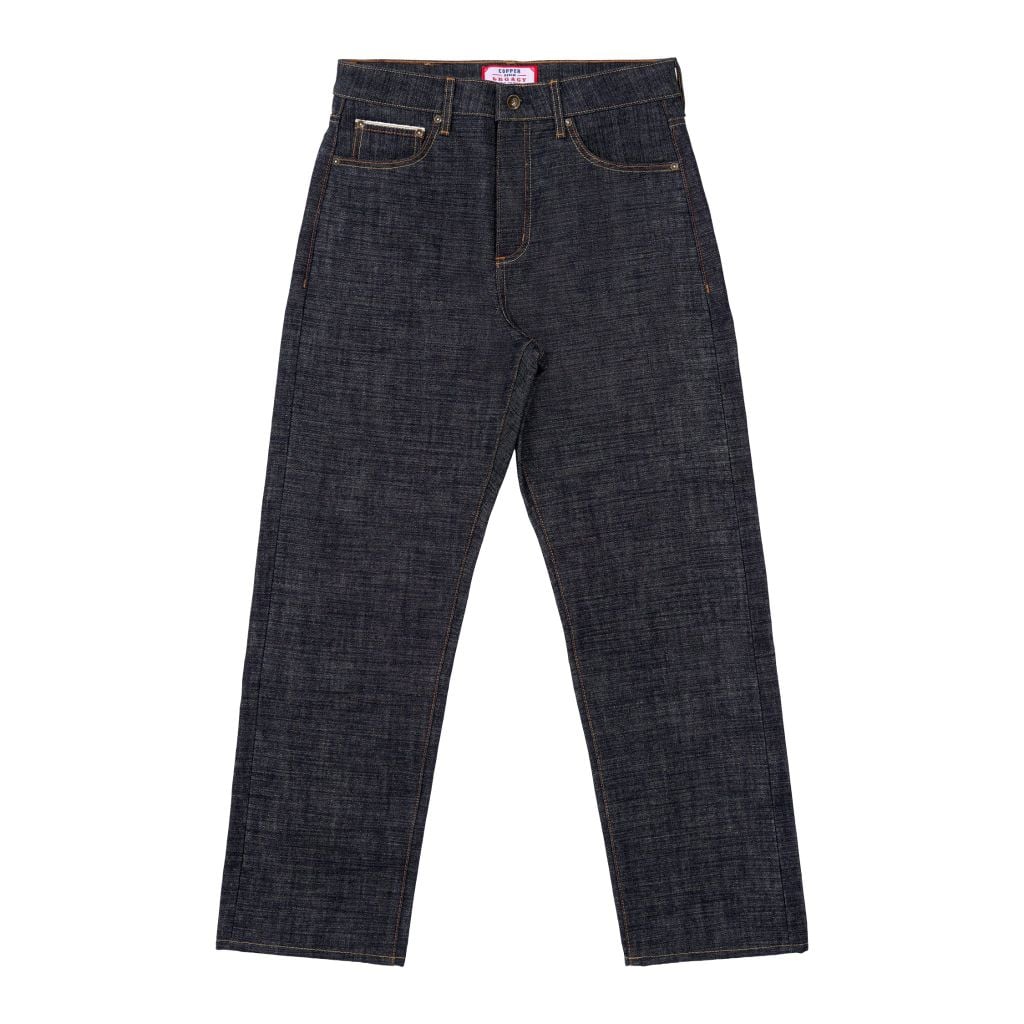 Straight  - 18 Oz - Ori – Raw Gold Selvedge Denim Pants
