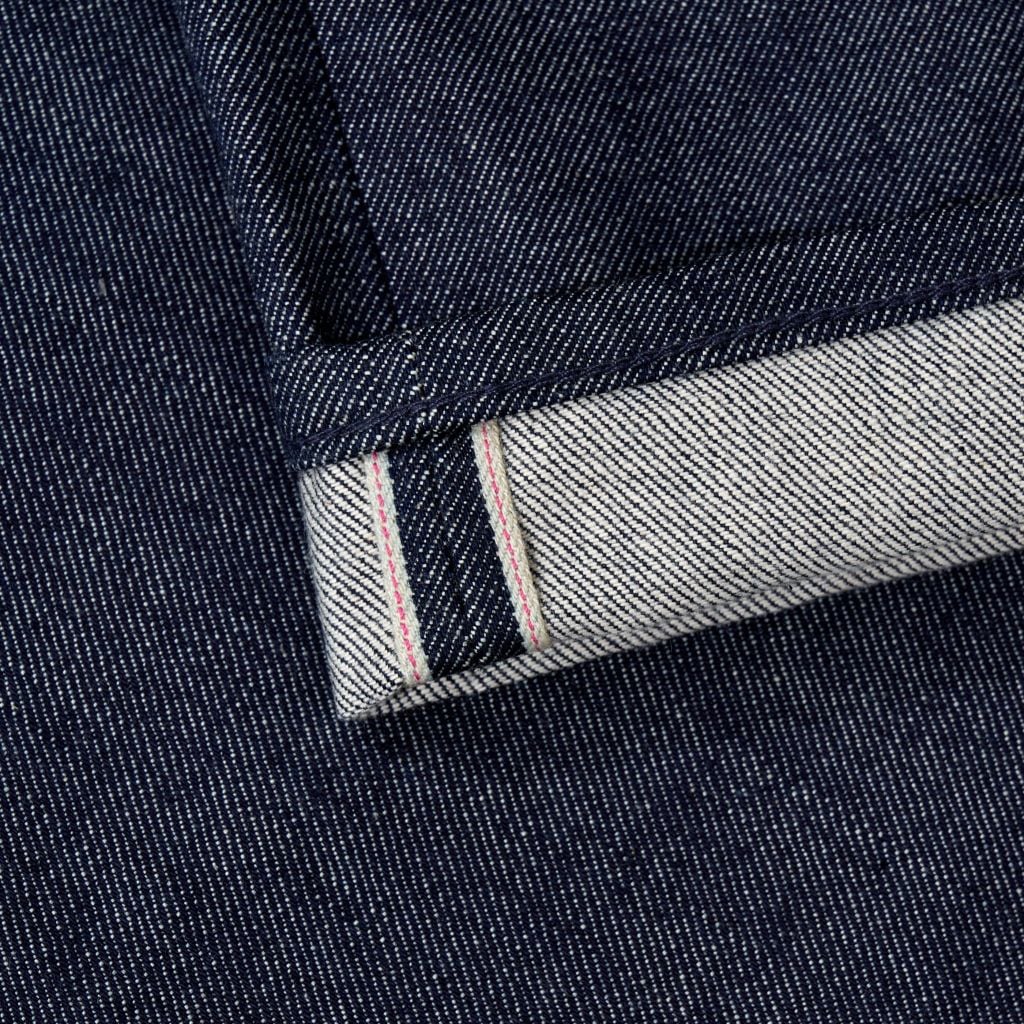 Relax  - 14 Oz - Awaji – Raw Pink Selvedge Denim Pants - TÚI XÉO