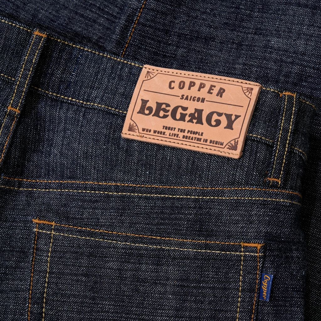 Straight  - 18 Oz - Ori – Raw Gold Selvedge Denim Pants