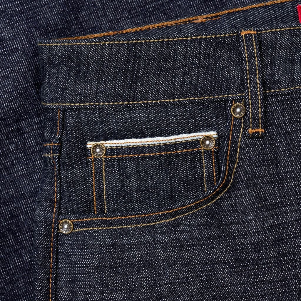 Straight  - 18 Oz - Ori – Raw Gold Selvedge Denim Pants