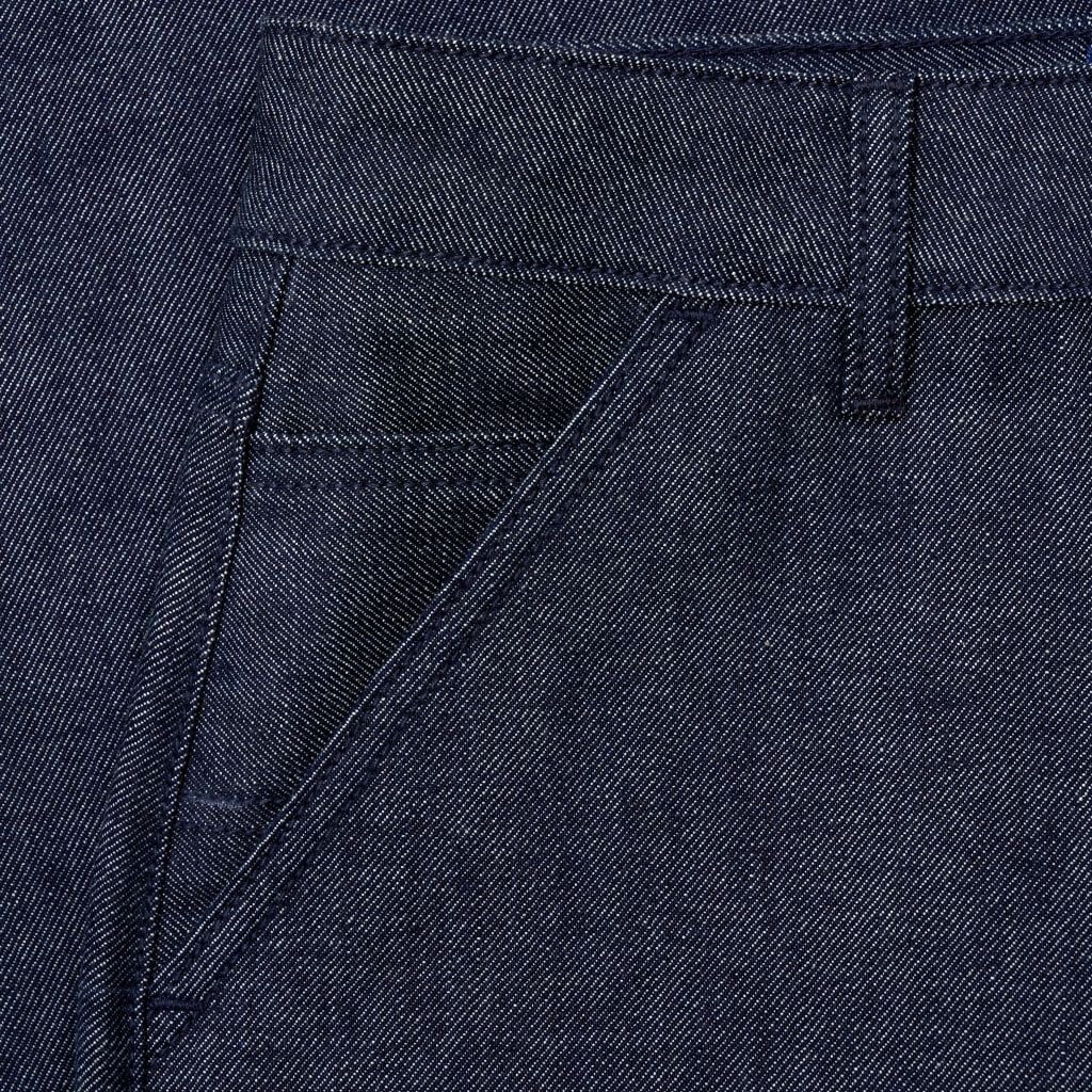 Relax  - 14 Oz - Awaji – Raw Pink Selvedge Denim Pants - TÚI XÉO