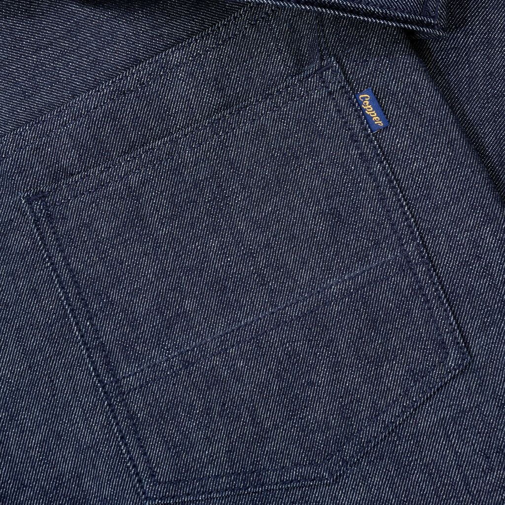 Relax  - 14 Oz - Awaji – Raw Pink Selvedge Denim Pants - TÚI XÉO