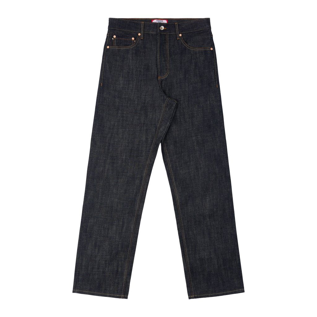 Straight  - 14.5 Oz - Indigo - Button Fly - Raw Selvedge Denim Pants