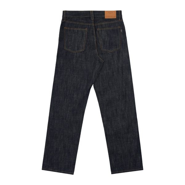  Straight  - 14.5 Oz - Indigo - Button Fly/Organic Cotton - Raw Selvedge Denim Pants 