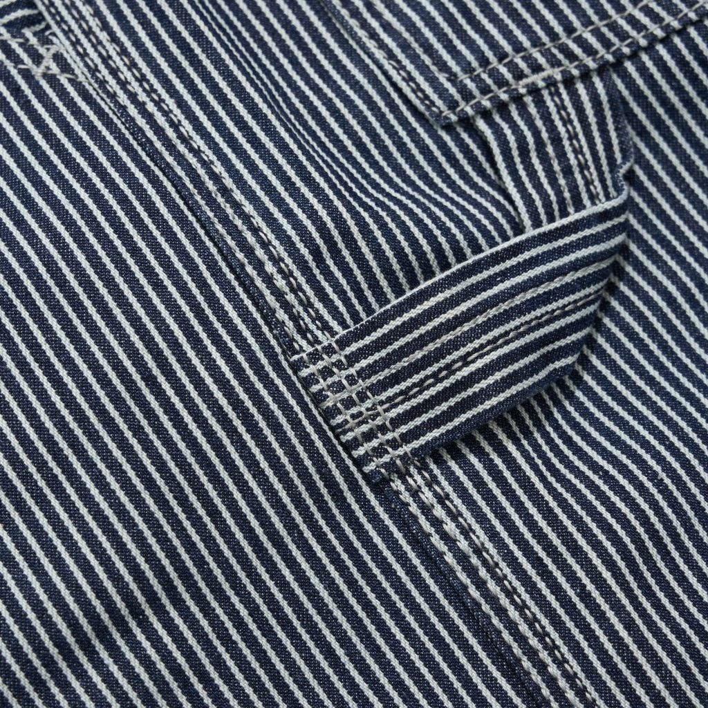 Work Short - 11 Oz – HICKORY Stripe – One washed Denim