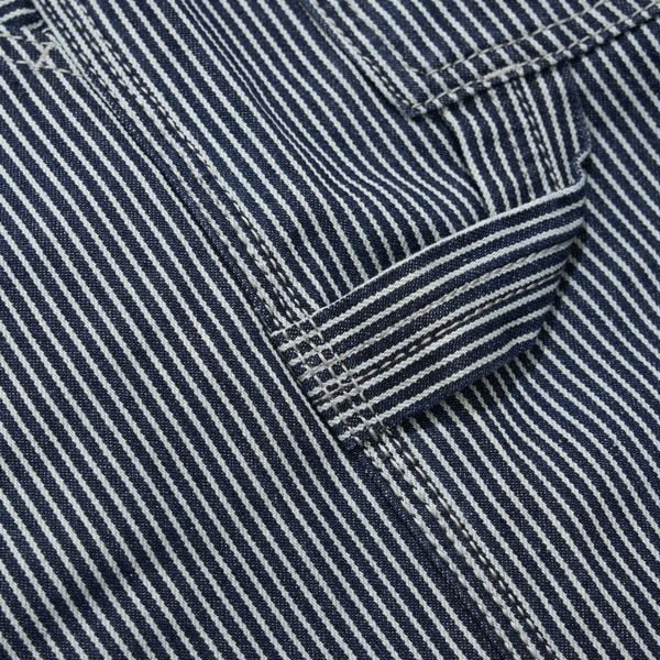  Work Short - 11 Oz – HICKORY Stripe – One washed Denim 