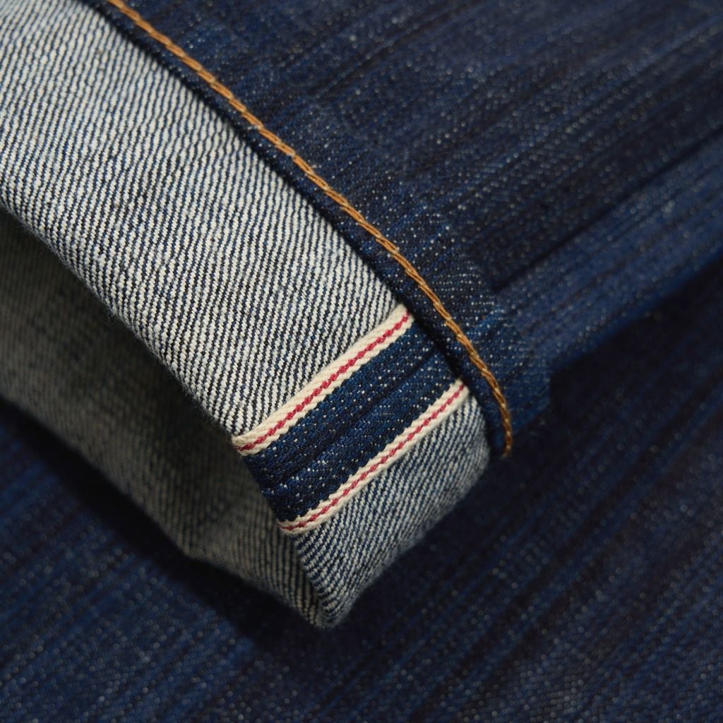 Straight  - 17 Oz - Blue Tech - Button Fly - Raw Selvedge Denim Pants