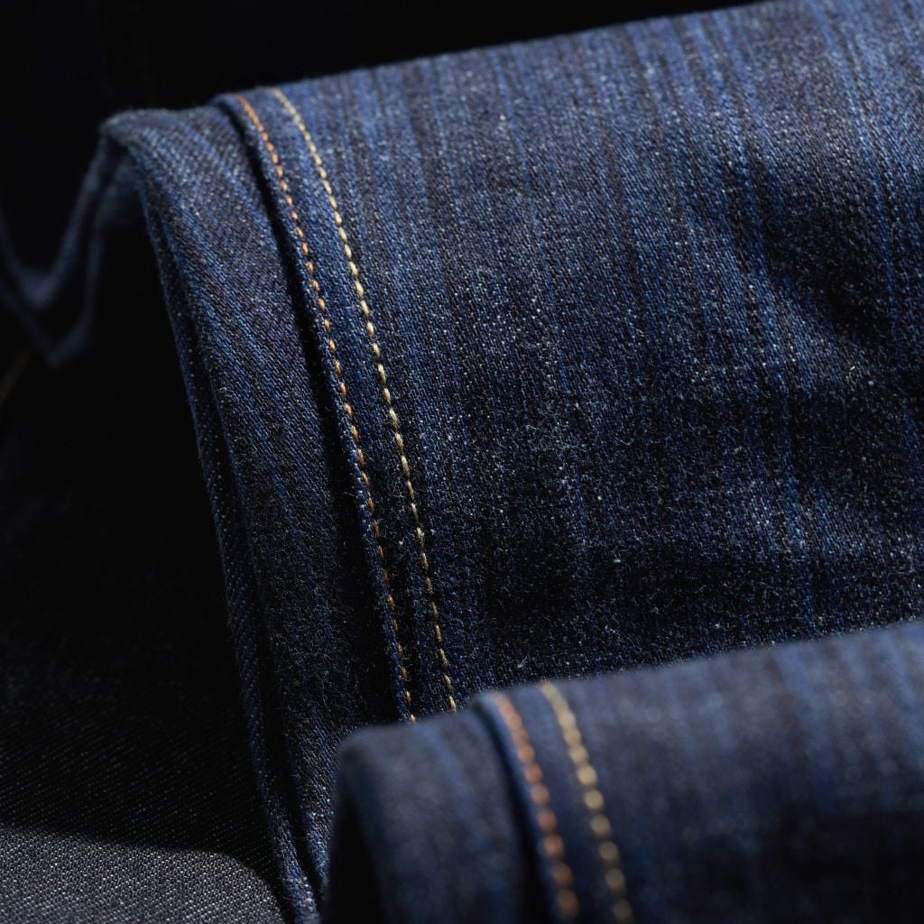 Straight  - 17 Oz - Blue Tech - Button Fly - Raw Selvedge Denim Pants