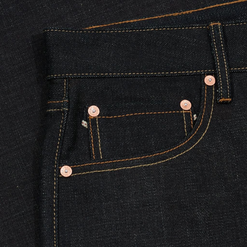 Relax - 18.5 Oz - Dark Blue - Raw Selvedge Denim Pants