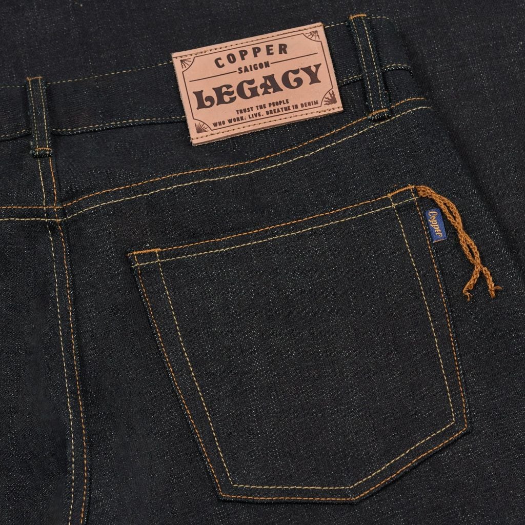 Relax - 18.5 Oz - Dark Blue - Raw Selvedge Denim Pants