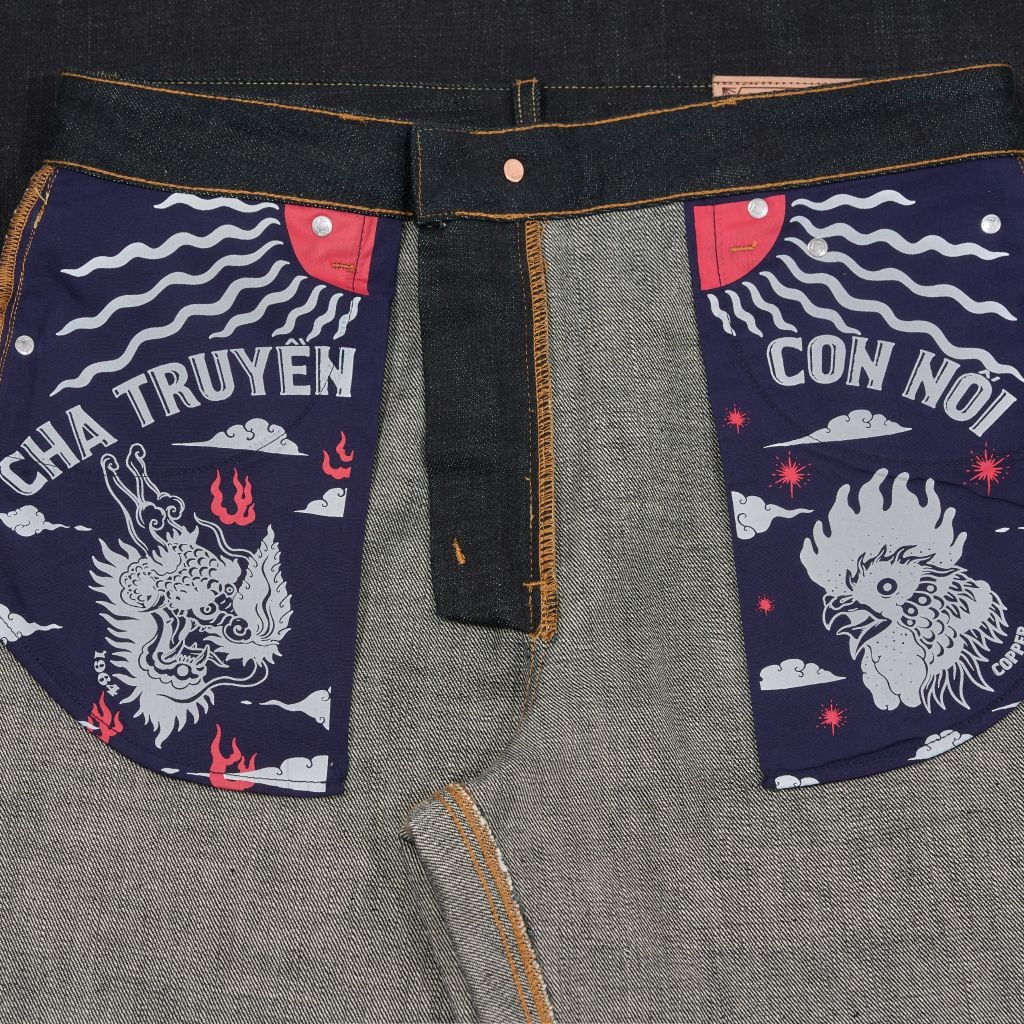 Relax - 18.5 Oz - Dark Blue - Raw Selvedge Denim Pants