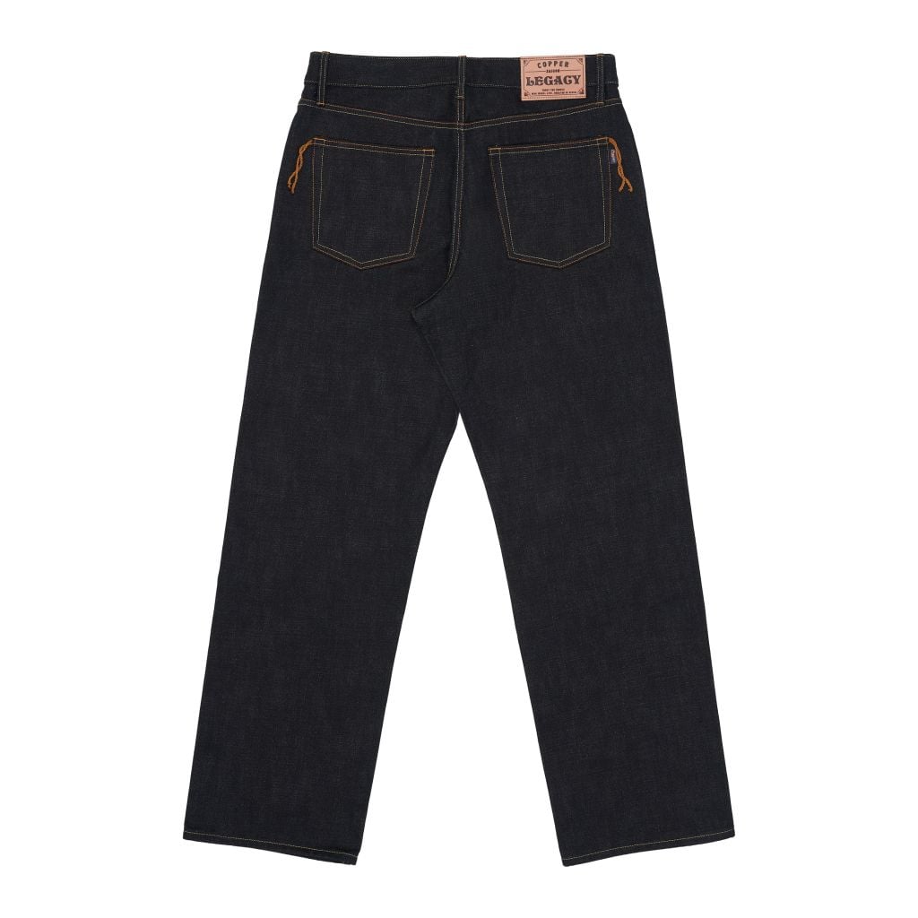 Relax - 18.5 Oz - Dark Blue - Raw Selvedge Denim Pants