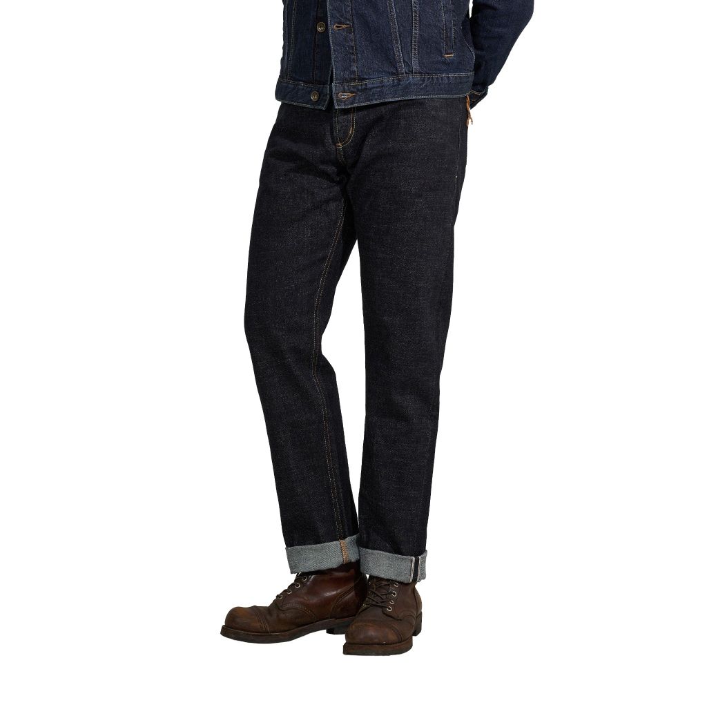 OG Slim  - 14.5 Oz - Heaven Blue – One Washed Selvedge Denim Pants