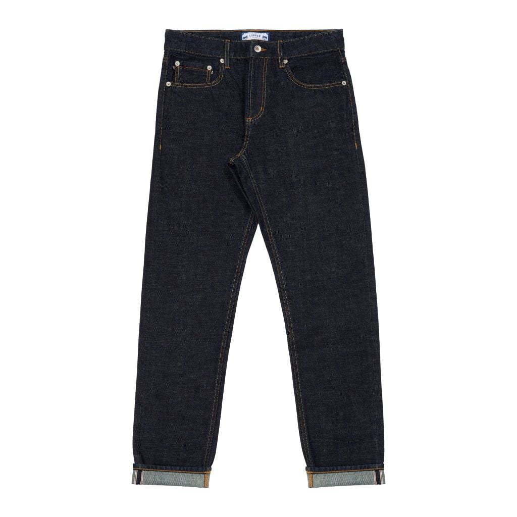 OG Slim  - 14.5 Oz - Heaven Blue – One Washed Selvedge Denim Pants