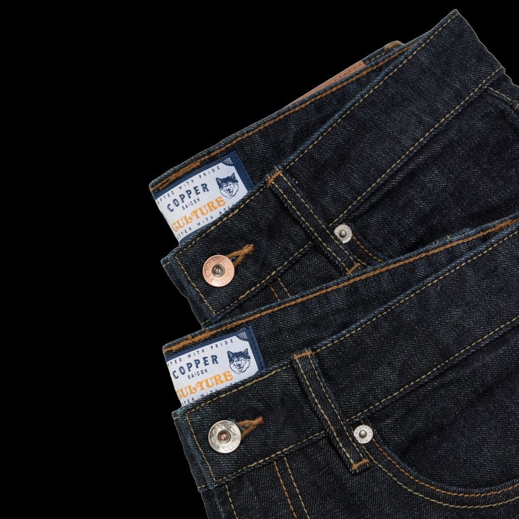 Straight - 14.5 Oz - Heaven Blue – One Washed Selvedge Denim Pants