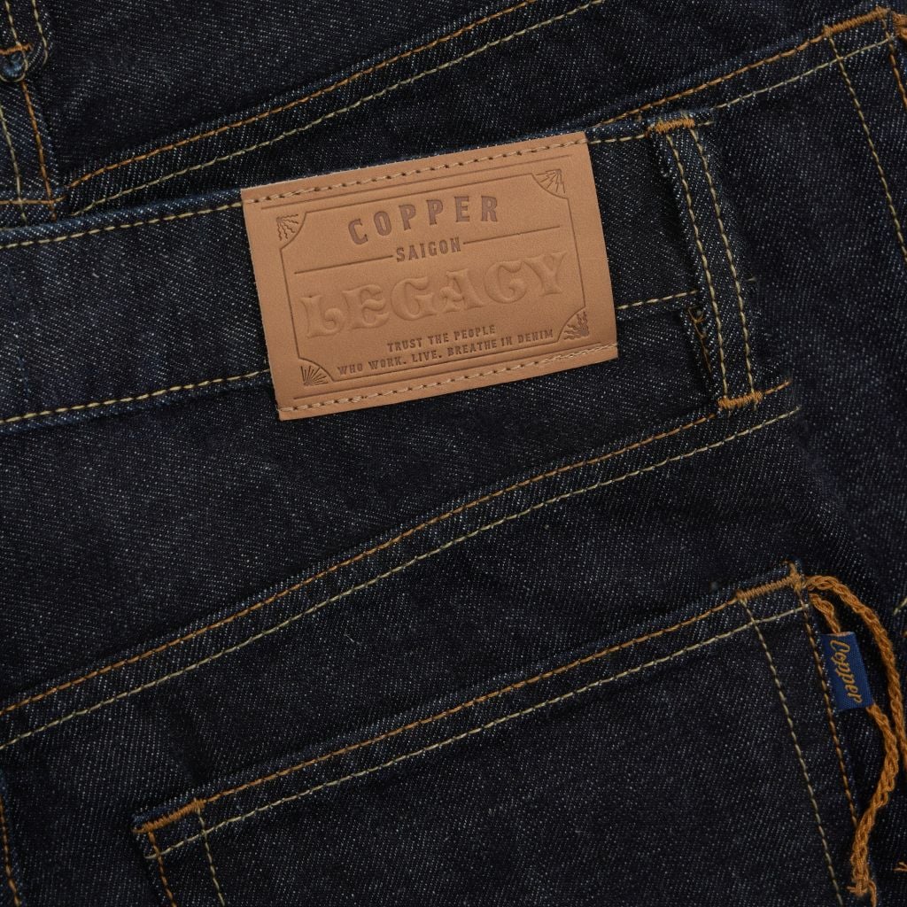 OG Slim  - 14.5 Oz - Heaven Blue – One Washed Selvedge Denim Pants