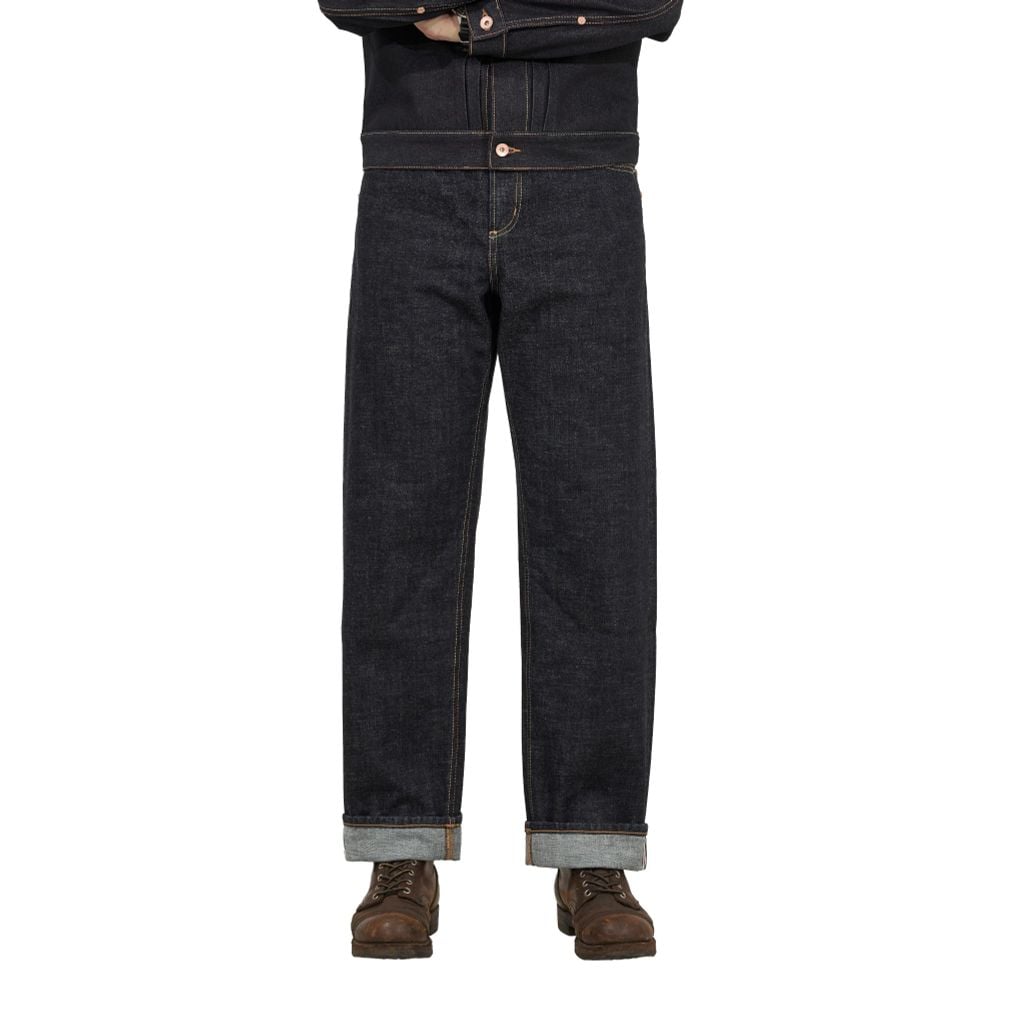 Straight - 14.5 Oz - Heaven Blue – One Washed Selvedge Denim Pants